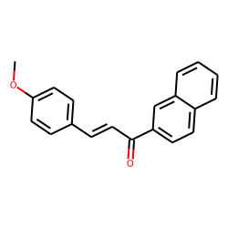 3-(4-Methoxyphenyl)-1-(2-naphthyl)prop-2-en-1-one