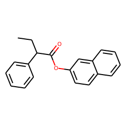 Butyric acid, 2-phenyl-, naphth-2-yl ester