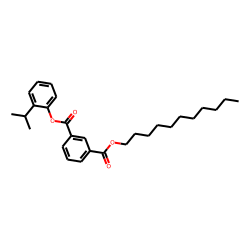 Isophthalic acid, 2-isopropylphenyl undecyl ester