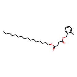 Succinic acid, hexadecyl 2-methylbenzyl ester