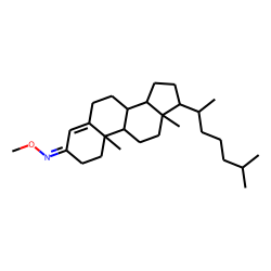 anti-4-cholesten-3-one, methyloxime derivative