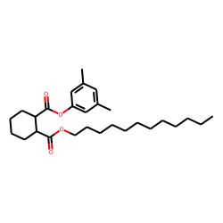 1,2-Cyclohexanedicarboxylic acid, 3,5-dimethylphenyl dodecyl ester