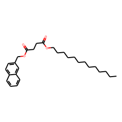 Succinic acid, 2-naphthylmethyl tridecyl ester