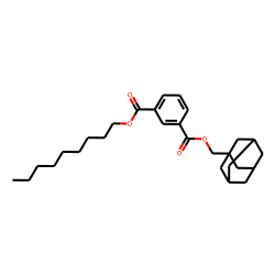 Isophthalic acid, 1-adamantylmethyl nonyl ester