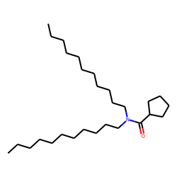 Cyclopentanecarboxamide, N,N-diundecyl-