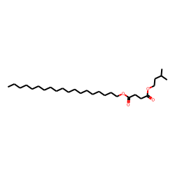 Succinic acid, 3-methylbutyl nonadecyl ester
