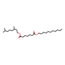 Pimelic acid, 3,7-dimethyloctyl undecyl ester
