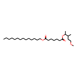 Pimelic acid, 5-methoxy-3-methylpent-2-yl tetradecyl ester