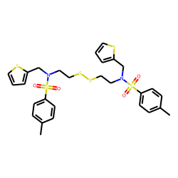 P-toluenesulfonamide], n,n'-dithiodiethylenebis[n-(2-thenyl)-