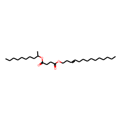 Succinic acid, dec-2-yl tetradec-3-en-1-yl ester