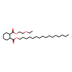 1,2-Cyclohexanedicarboxylic acid, 2-ethoxyethyl hexadecyl ester