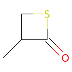 3-methyl-2-oxothiacyclobutane