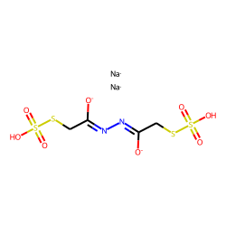 N,n'-bis(thiosulfatoacetyl)hydrazine, disodium salt
