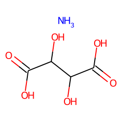 ammonium hydrogen tartrate