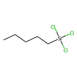 Silane, trichloropentyl (CAS 107722) Chemical & Physical