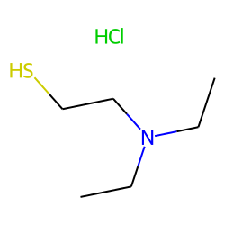 Ethanethiol, 2-diethylamino-,hydrochloride