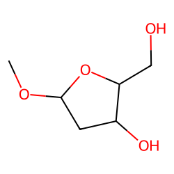 ALPHA,BETA-METHYL-2-DEOXY-D-RIBOFURANOSIDE