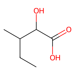2-Hydroxy-3-methylpentanoic acid