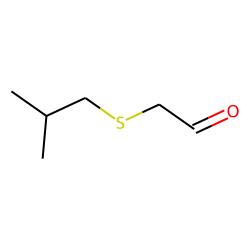 2-[Isobutylthio]ethanal