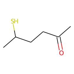 2-Hexanone, 5-mercapto