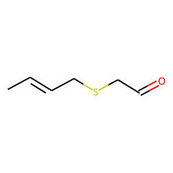 2-[But-2-enylthio]ethanal