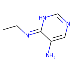 Pyrimidine, 5-amino-4- (ethylamino)-