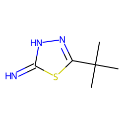 2-Amino-5-tert-butyl-1,3,4-thiadiazole