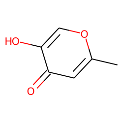 4H-Pyran-4-one, 5-hydroxy-2-methyl-