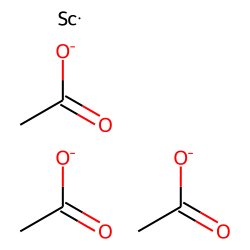 scandium(3+) acetate