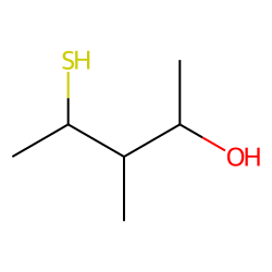 4-Mercapto-3-methylpentan-2-ol, # 1