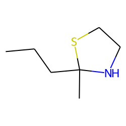 2-methyl-2-propylthiazolidine