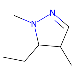 2-Pyrazoline, 5-ethyl-1,4-dimethyl-