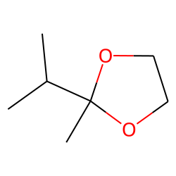 1,3-Dioxolane, 2-methyl-2-(1-methylethyl)-