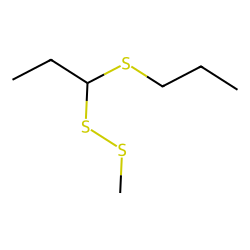 1-Methyl-2-(1-(propylthio)propyl)disulfane