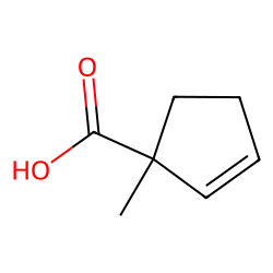 2-CYCLOPENTENE-1-CARBOXYLIC ACID, 1-METHYL-