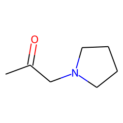 1-(1'-pyrrolidinyl)-2-propanone