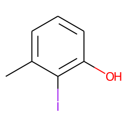 Phenol, 3-methyl-2-iodo