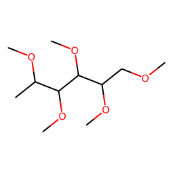 Fucitol permethylated