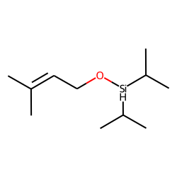 1-Diisopropylsilyloxy-3-methylbut-2-ene