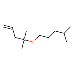 4-Methyl-1-(dimethyl(prop-2-enyl)silyloxy)pentane
