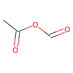 Acetic acid, anhydride with formic acid