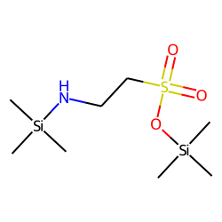 Taurine, N,O-2TMS