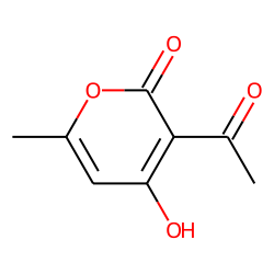 2H-Pyran-2-one, 3-acetyl-4-hydroxy-6-methyl-
