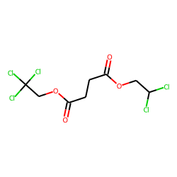 Succinic acid, 2,2-dichloroethyl 2,2,2-trichloroethyl ester