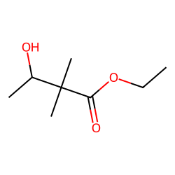 BUTANOIC ACID, 3-HYDROXY-2,2-DIMETHYL-, ETHYL ESTER