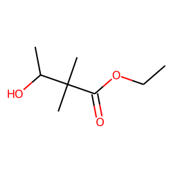 Butanoic acid, 3-hydroxy-2,2-dimethyl-, ethyl ester