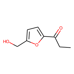1-(5-hydroxymethyl-2-furanyl)-propanone