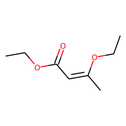 2-Butenoic acid, 3-ethoxy-, ethyl ester