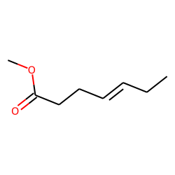 4-Heptenoic acid, methyl ester