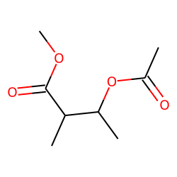 methyl 3-acetoxy-2-methylbutanoate